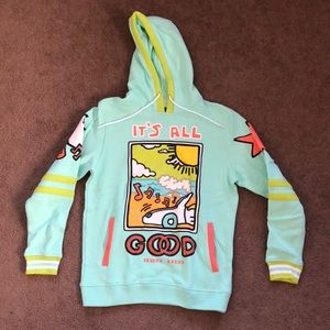 Reason Brand Mint/teal Hoodie